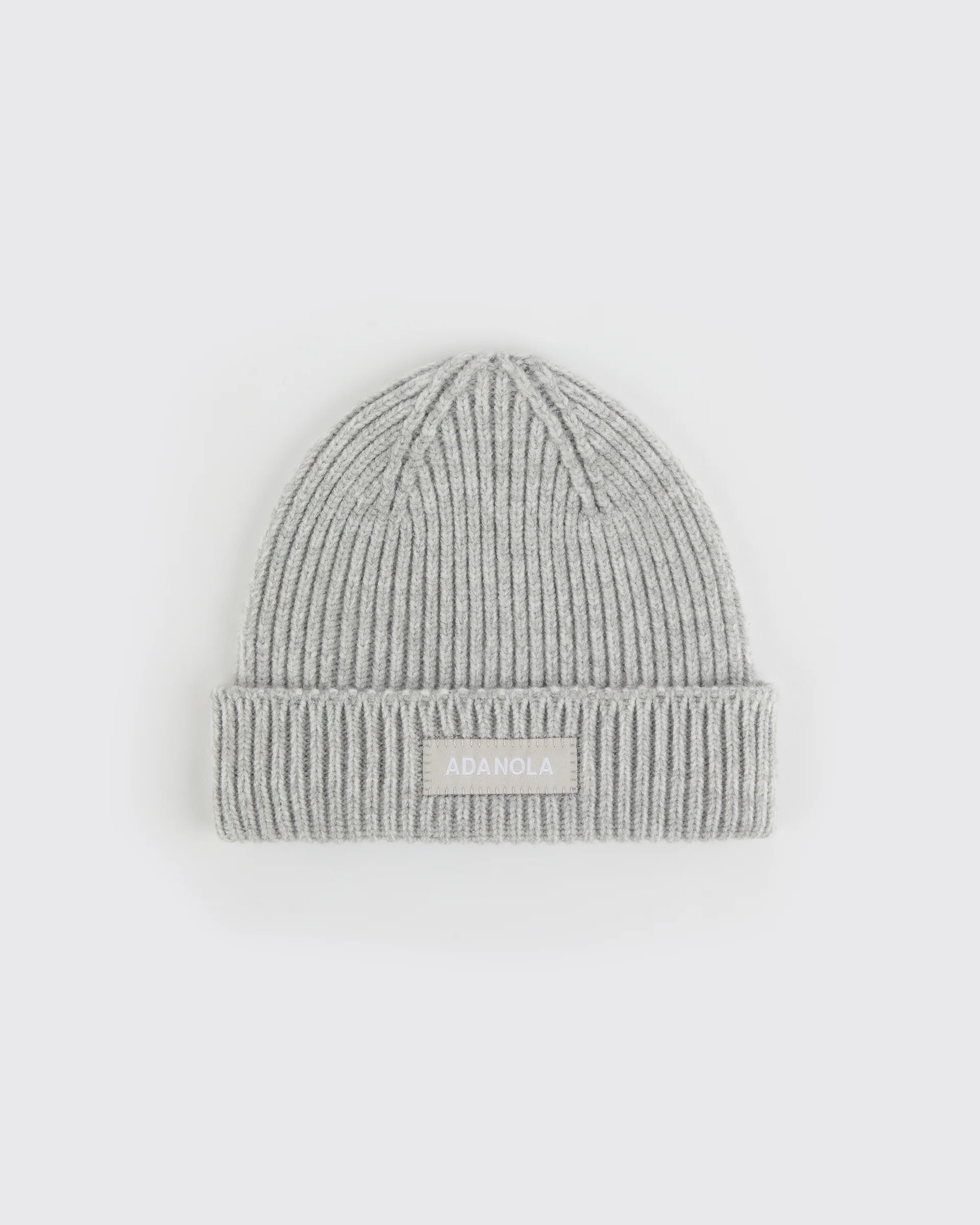 Mini Beanie - Light Grey Melange