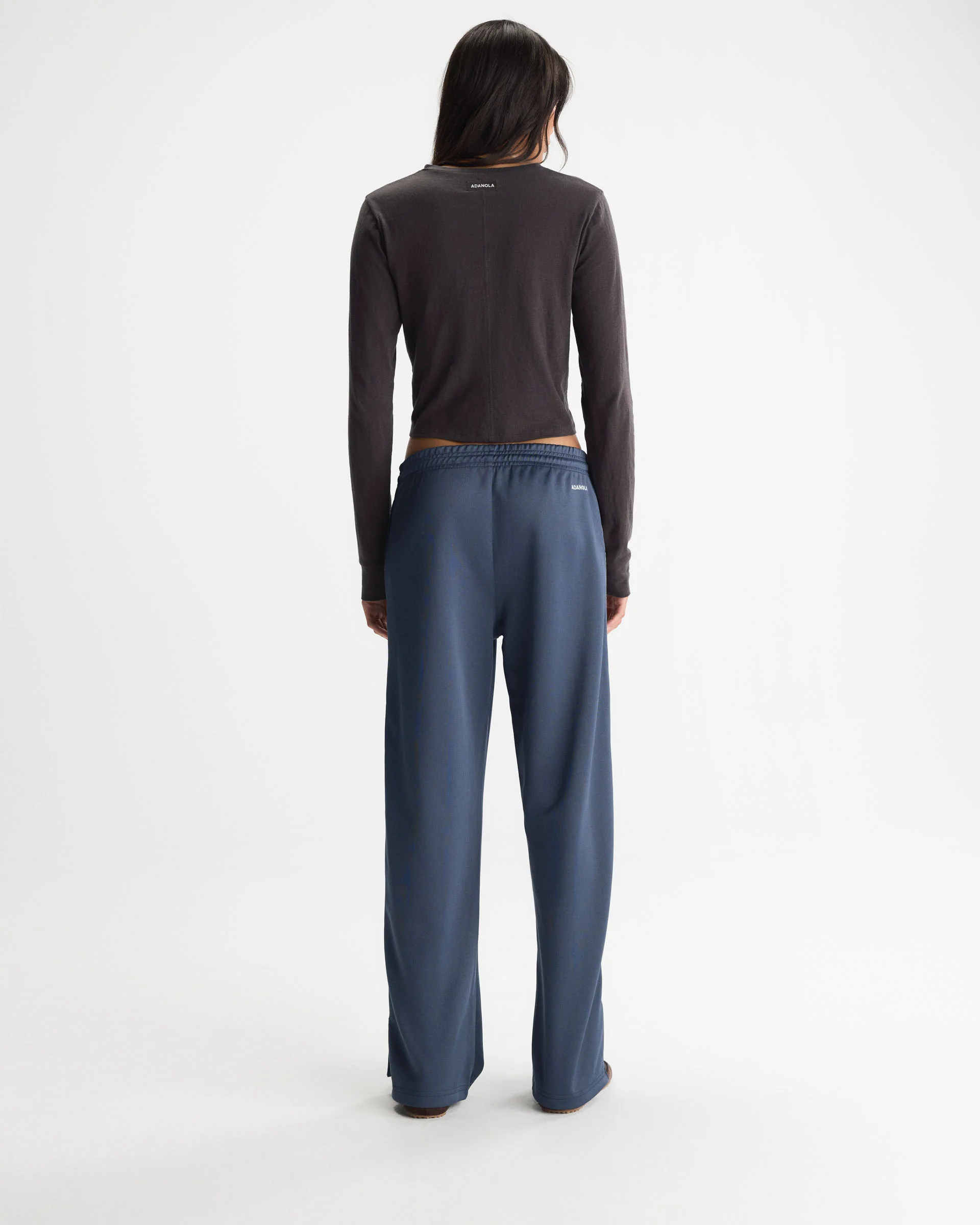 Side Stripe Track Pants - Midnight Blue - Image 2