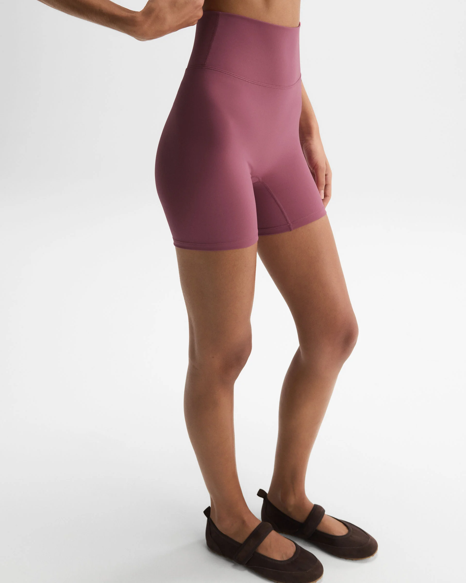 Ultimate Crop Shorts - Deep Pink - Image 3