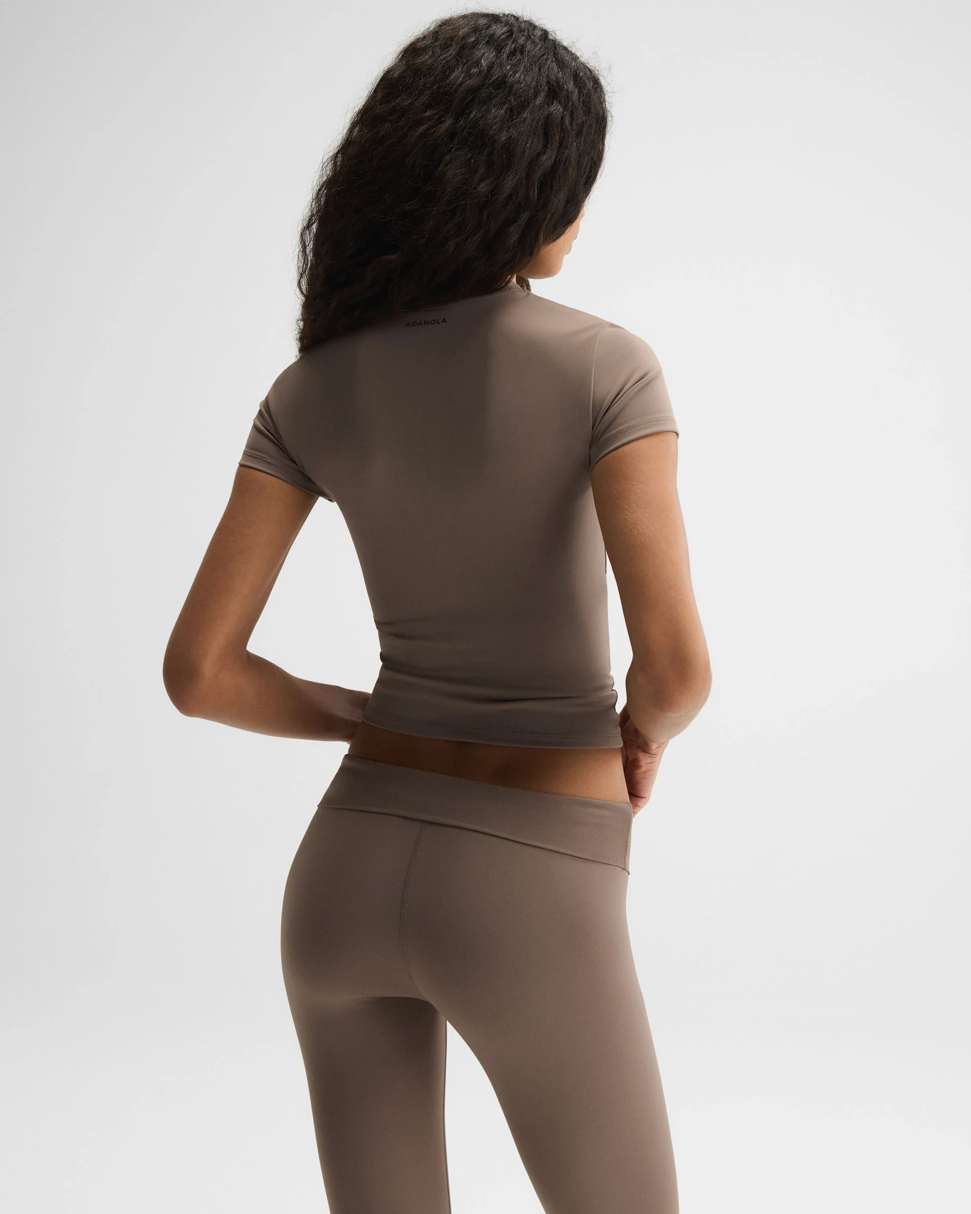 Ultimate Short Sleeve Top - Dusty Brown - Image 2