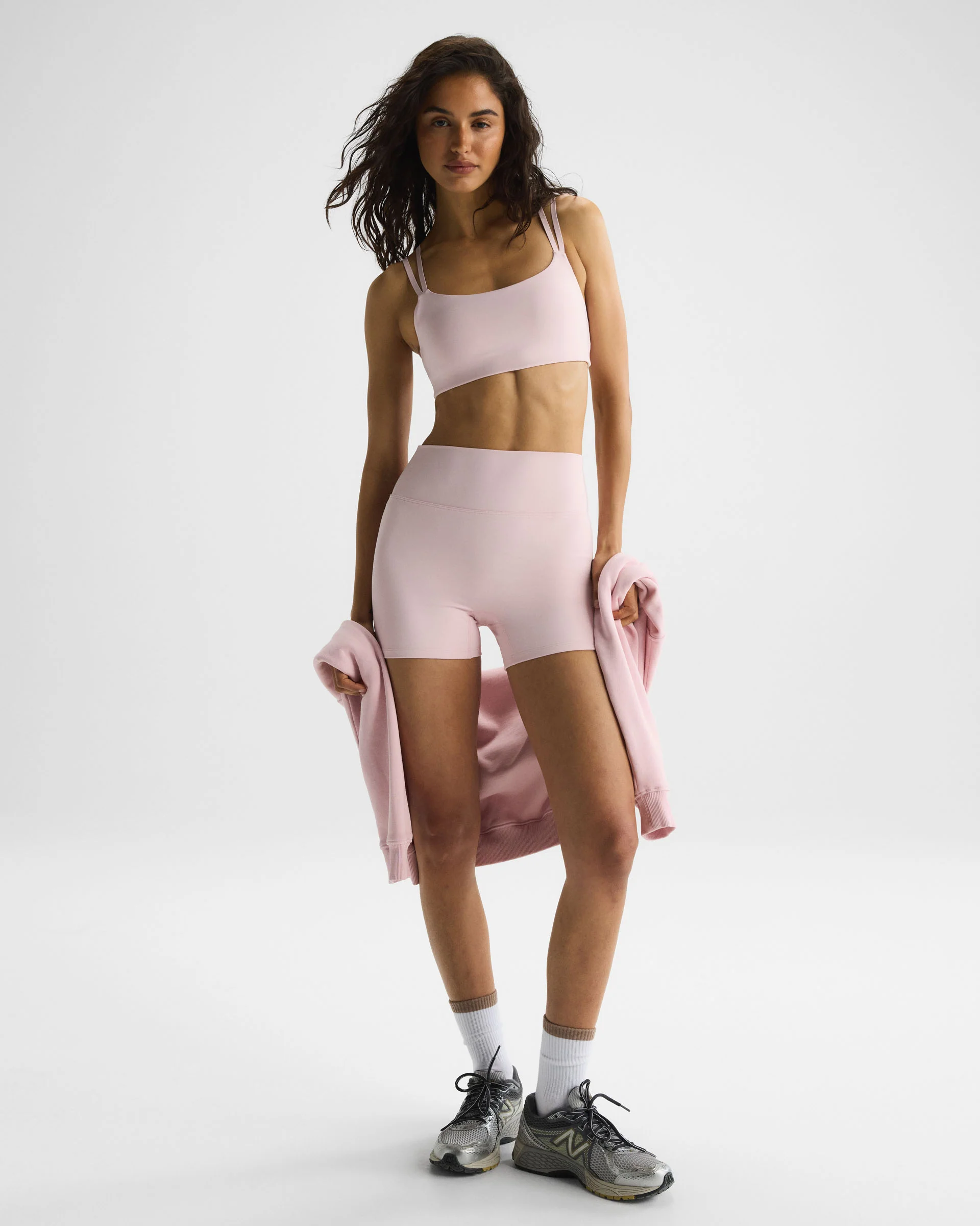 Ultimate Ultra Crop Shorts - Cloud Pink - Image 5