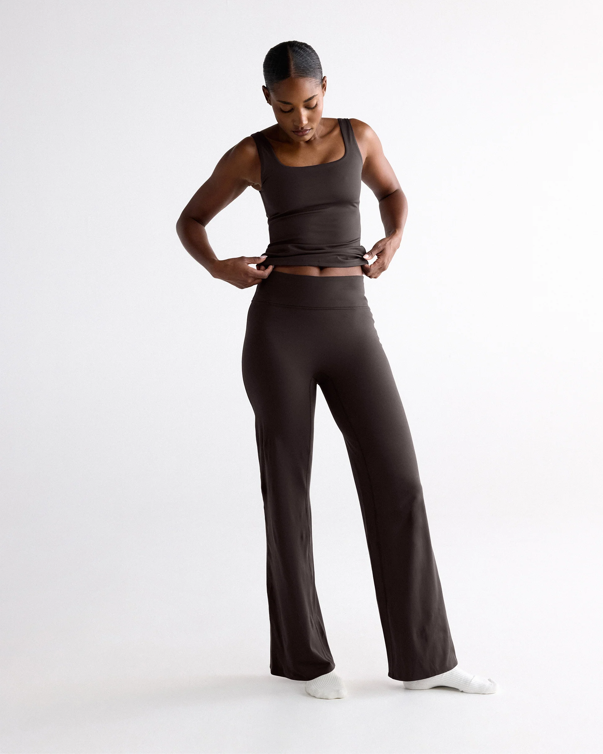 Yoga Pant - Coffee Bean